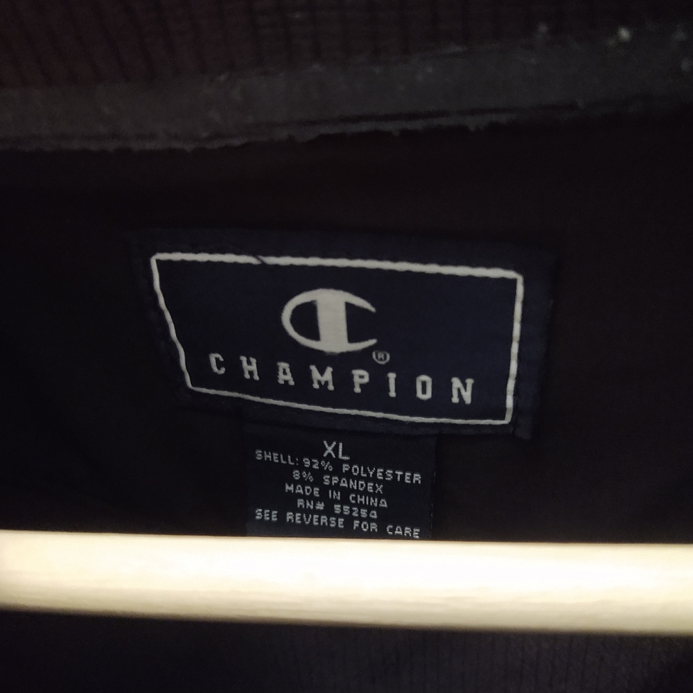 Champion Soft Shell Black Polyester Rain Jacket M… - image 3